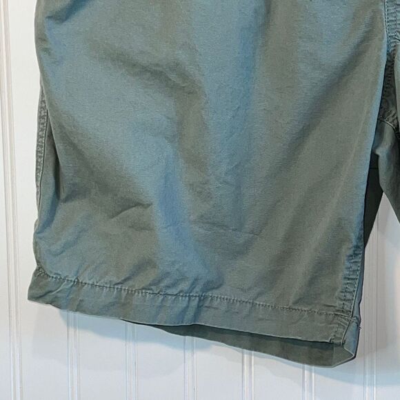 Free Assembly Shorts Men's XLarge Olive Green  Elastic Waist Slash Pockets - Picture 3 of 11